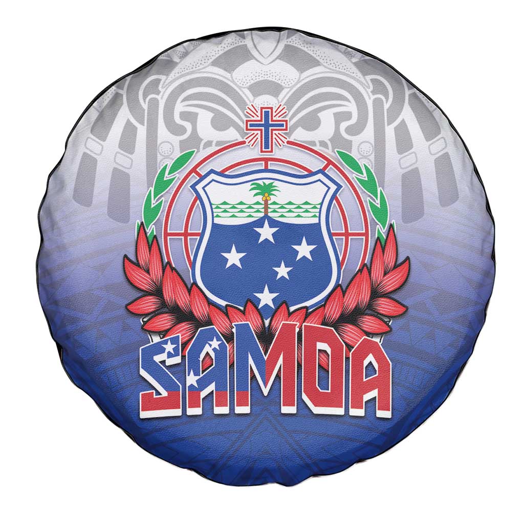 Samoa Rugby 2024 Pacific Spare Tire Cover Go Manu Samoa