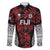 Custom Flying Fijians Rugby 2024 Pacific Family Matching Long Sleeve Bodycon Dress and Hawaiian Shirt Go Fiji