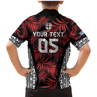 Custom Flying Fijians Rugby 2024 Pacific Family Matching Mermaid Dress and Hawaiian Shirt Go Fiji LT05 - Polynesian Pride