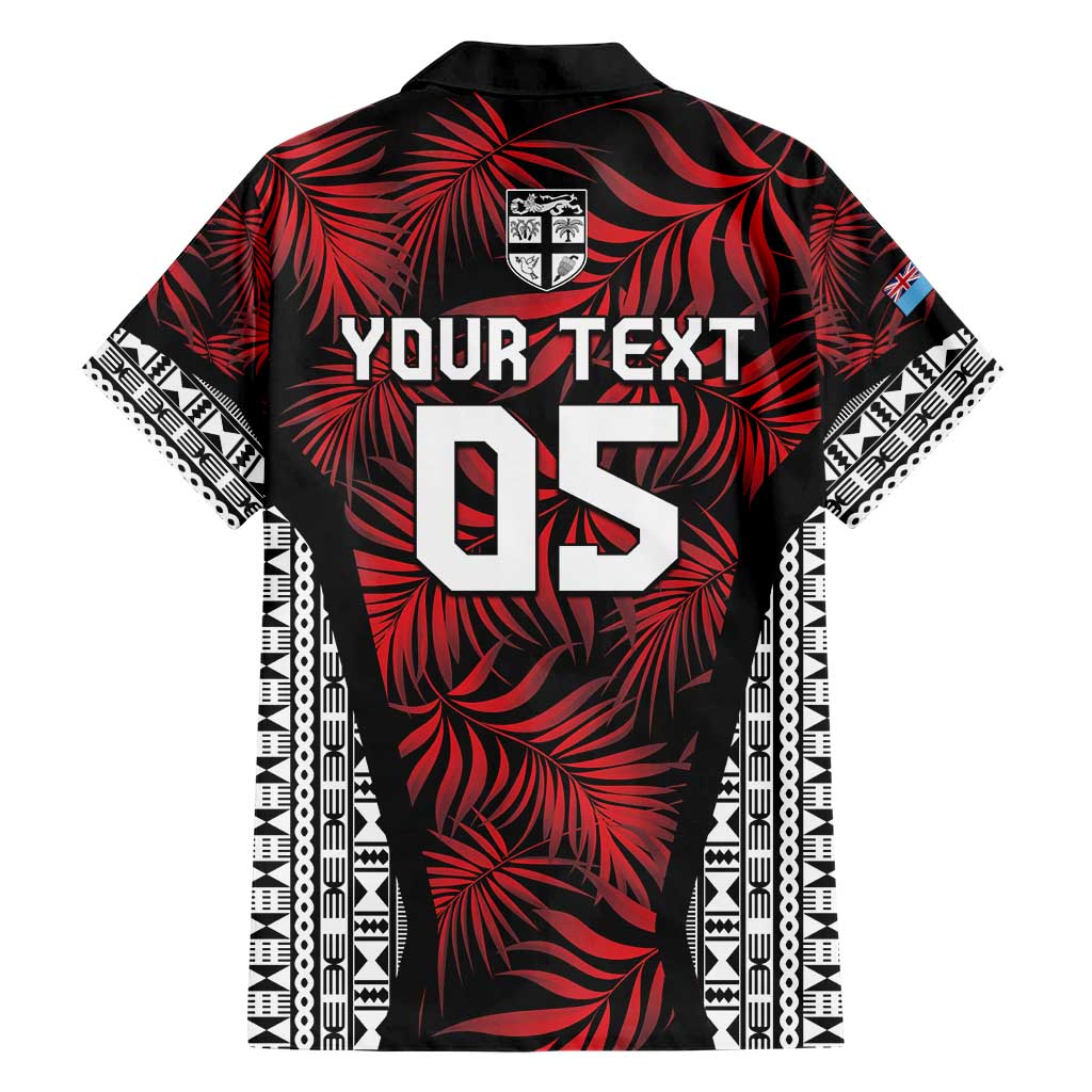 Custom Flying Fijians Rugby 2024 Pacific Family Matching Short Sleeve Bodycon Dress and Hawaiian Shirt Go Fiji LT05 - Polynesian Pride