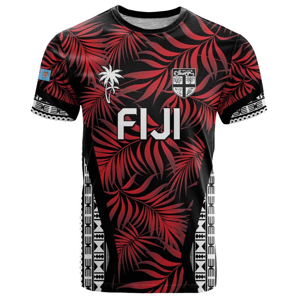 Custom Flying Fijians Rugby 2024 Pacific T Shirt Go Fiji LT05 Black - Polynesian Pride