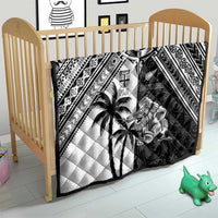 New Zealand And Fiji Rugby 2024 Quilt Maori Kiwi With Fijian Palm Tree LT05 - Polynesian Pride
