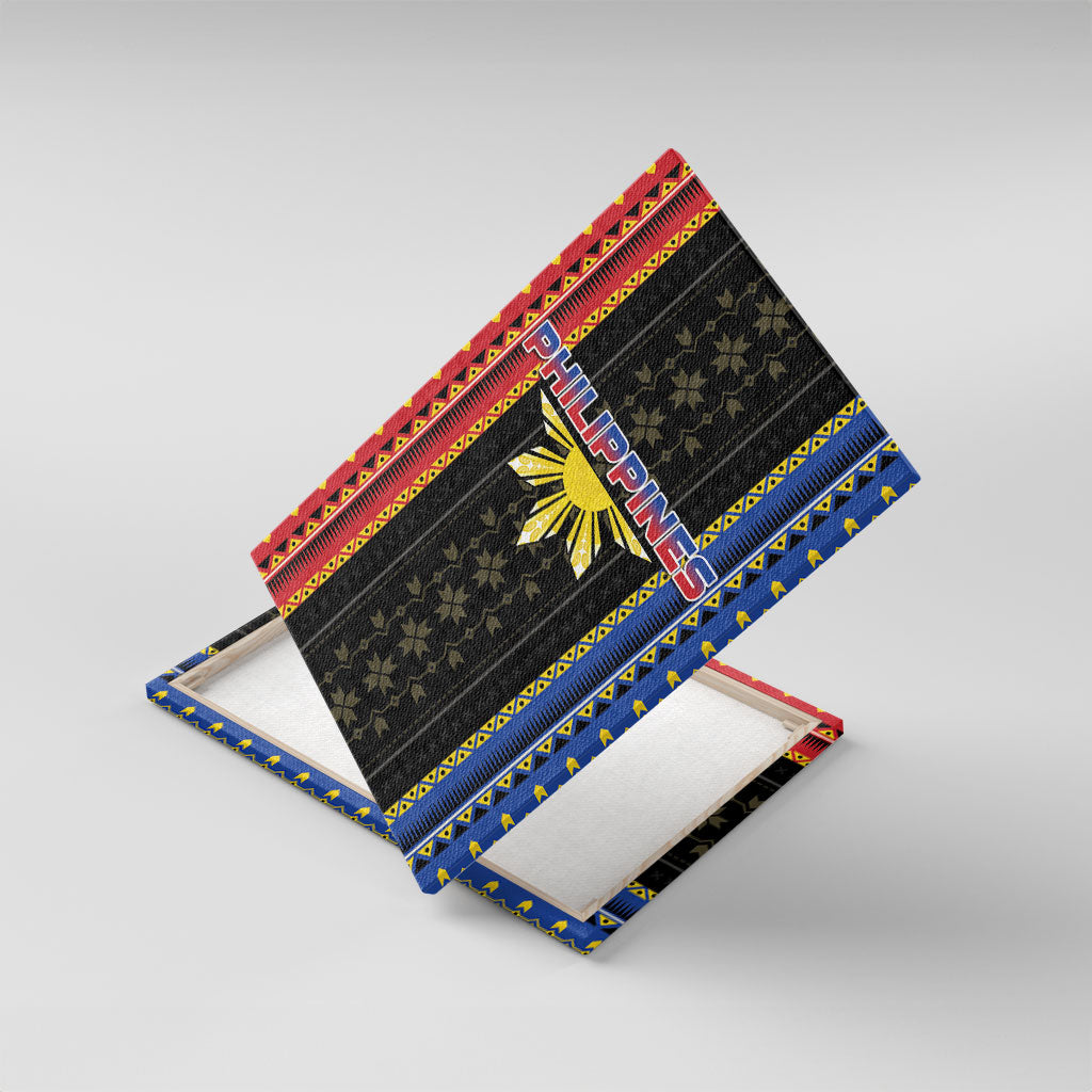 Philippines Filipinos Canvas Wall Art Igorot Tribal Inspiration Pattern Style