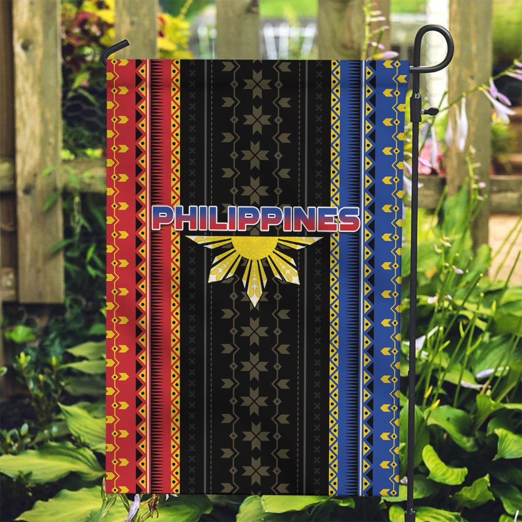 Philippines Filipinos Garden Flag Igorot Tribal Inspiration Pattern Style