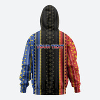 Personalised Philippines Filipinos Hoodie Igorot Tribal Inspiration Pattern Style