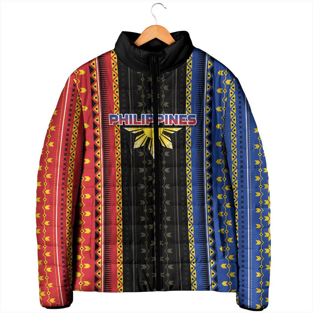 Personalised Philippines Filipinos Padded Jacket Igorot Tribal Inspiration Pattern Style