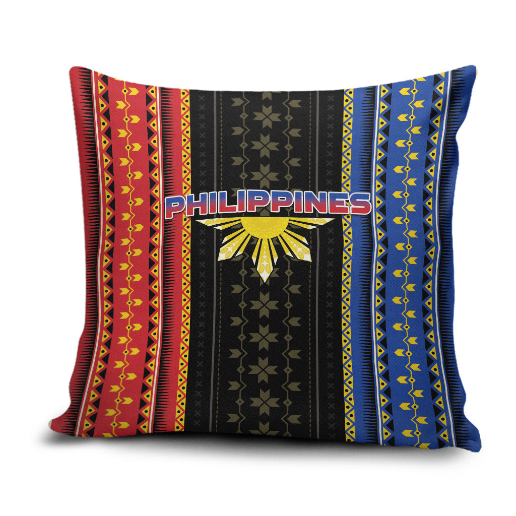 Philippines Filipinos Pillow Cover Igorot Tribal Inspiration Pattern Style