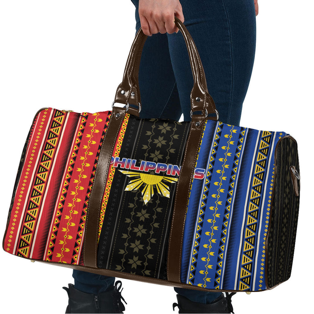 Philippines Filipinos Travel Bag Igorot Tribal Inspiration Pattern Style