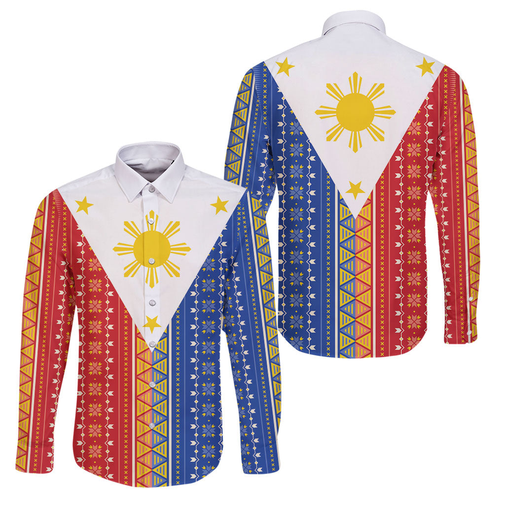 Philippines Sun Family Matching Tank Maxi Dress and Hawaiian Shirt Igorot Tribal Inspiration