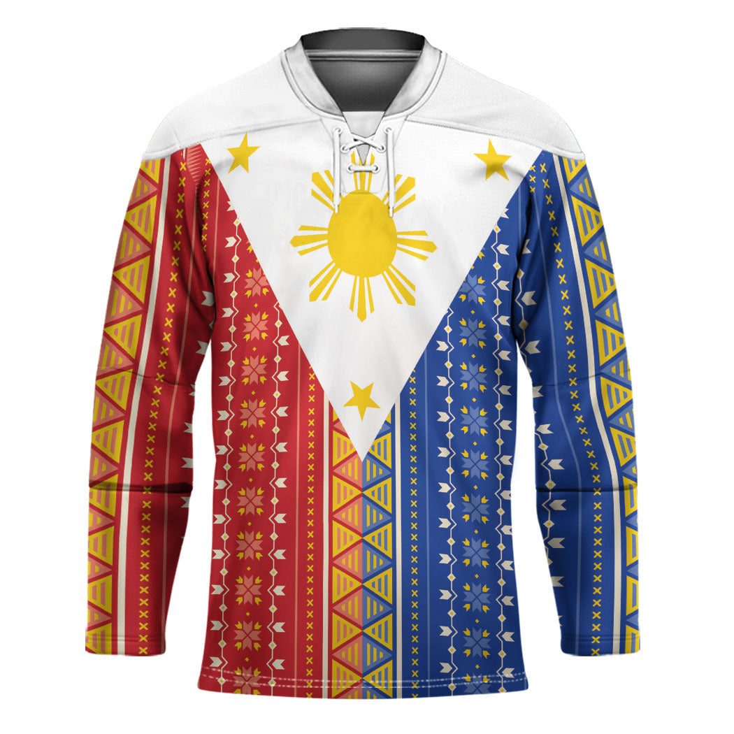 Philippines Sun Hockey Jersey Igorot Tribal Inspiration