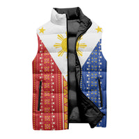 Philippines Sun Sleeveless Puffer Jacket Igorot Tribal Inspiration