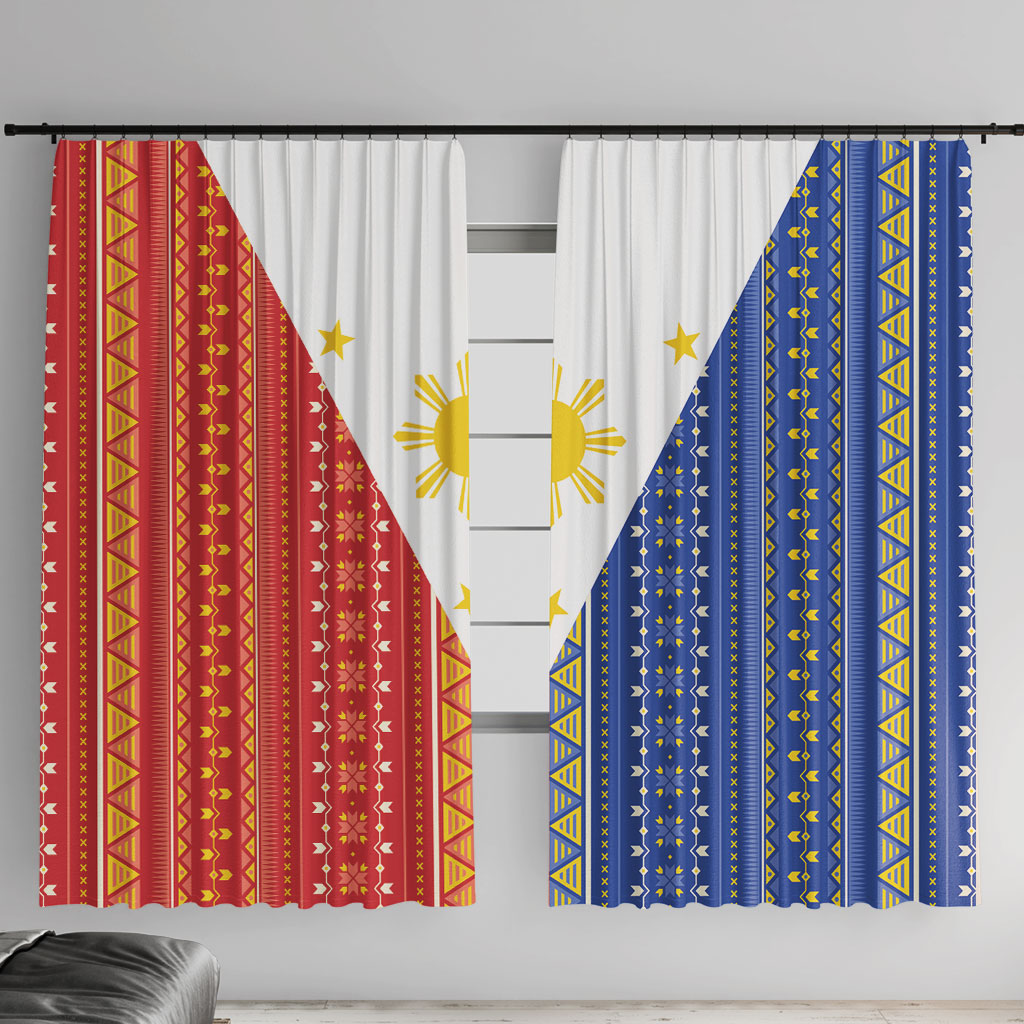Philippines Sun Window Curtain Igorot Tribal Inspiration