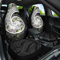 Piko Hawaii Car Seat Cover Polynesian Pattern With Maile Pikake Honohono Lei