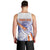 Personalised Marshall Islands Manit Day Men Tank Top Polynesian Tribal Tattoo Tropical Style