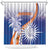 Marshall Islands Manit Day Shower Curtain Polynesian Tribal Tattoo Tropical Style