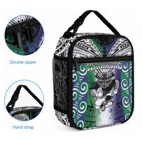 New Zealand Warrior Lunch Bag Maori Tribal Pattern