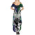 Custom New Zealand Warrior Summer Maxi Dress Maori Tribal Pattern