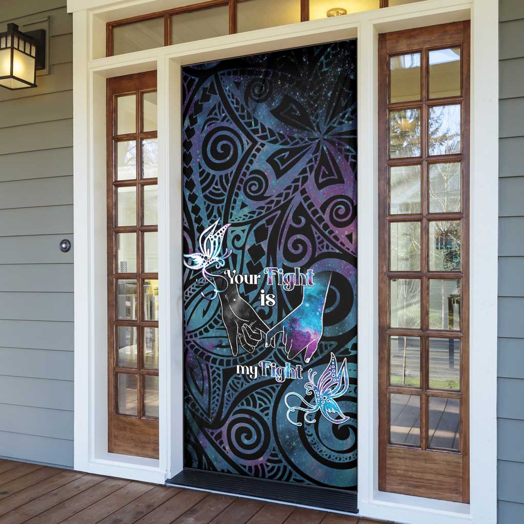 Suicide Awareness Door Cover You Are Not Alone - Polynesian Pride