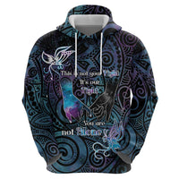 Suicide Awareness Hoodie You Are Not Alone - Polynesian Pride