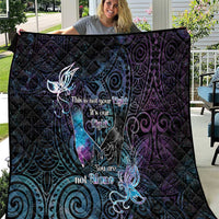 Suicide Awareness Quilt You Are Not Alone - Polynesian Pride