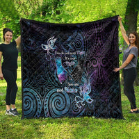 Suicide Awareness Quilt You Are Not Alone - Polynesian Pride