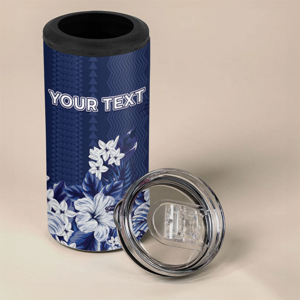Personalized Utah State 4 in 1 Can Cooler Tumbler Polynesian Style LT05 - Polynesian Pride