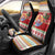 French Polynesia Christmas Car Seat Cover Coat Of Arms Merry Xmas