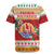 French Polynesia Christmas Rugby Jersey Coat Of Arms Merry Xmas