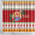 French Polynesia Christmas Shower Curtain Coat Of Arms Merry Xmas