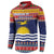 Kiribati Christmas Button Sweatshirt Coat Of Arms Tekeraoi Te Kiritimati