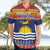 Kiribati Christmas Hawaiian Shirt Coat Of Arms Tekeraoi Te Kiritimati