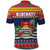 Kiribati Christmas Polo Shirt Coat Of Arms Tekeraoi Te Kiritimati