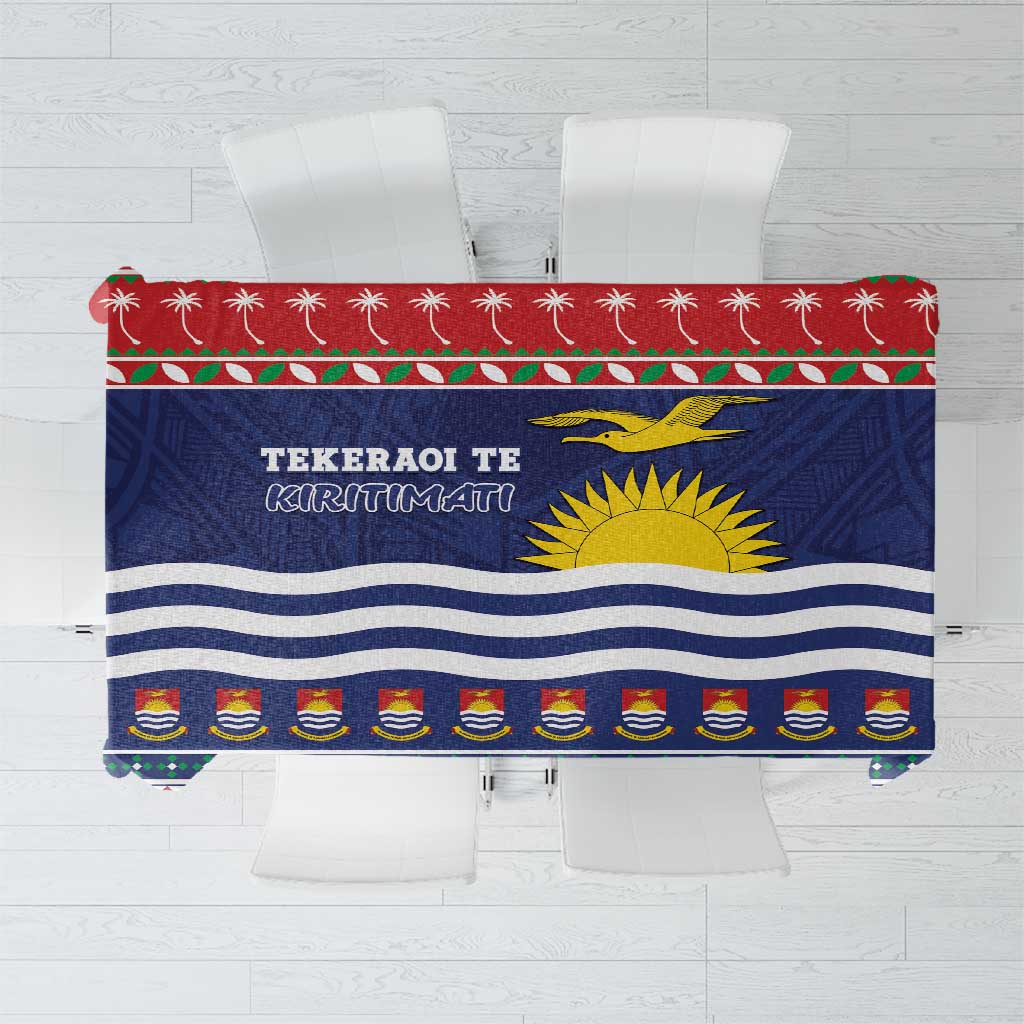 Kiribati Christmas Tablecloth Coat Of Arms Tekeraoi Te Kiritimati