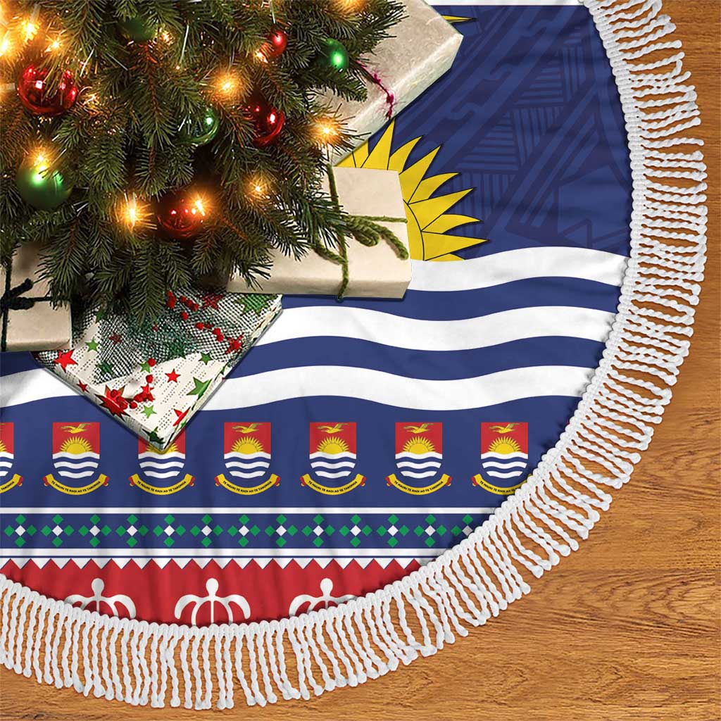 Kiribati Christmas Tree Skirt Coat Of Arms Tekeraoi Te Kiritimati