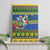 Solomon Islands Christmas Canvas Wall Art Coat Of Arms Merry Xmas