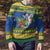 Solomon Islands Christmas Ugly Christmas Sweater Coat Of Arms Merry Xmas