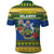 Solomon Islands Christmas Polo Shirt Coat Of Arms Merry Xmas