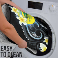 Palau United Nations Day Bathroom Set Polynesian Curves Plumeria - Polynesian Pride