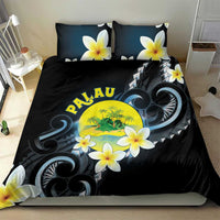 Palau United Nations Day Bedding Set Polynesian Curves Plumeria - Polynesian Pride
