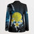 Palau United Nations Day Blazer Polynesian Curves Plumeria - Polynesian Pride