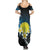 Palau United Nations Day Family Matching Summer Maxi Dress and Hawaiian Shirt Polynesian Curves Plumeria - Polynesian Pride