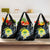 Palau United Nations Day Grocery Bag Polynesian Curves Plumeria - Polynesian Pride