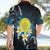 Palau United Nations Day Hawaiian Shirt Polynesian Curves Plumeria - Polynesian Pride