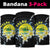 Palau United Nations Day Neck Gaiter Polynesian Curves Plumeria - Polynesian Pride