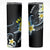 Palau United Nations Day Skinny Tumbler Polynesian Curves Plumeria - Polynesian Pride