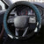 Palau United Nations Day Steering Wheel Cover Polynesian Curves Plumeria - Polynesian Pride