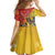New Zealand Piwakawaka Christmas Family Matching Short Sleeve Bodycon Dress and Hawaiian Shirt With Maori Pattern