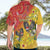 New Zealand Piwakawaka Christmas Hawaiian Shirt With Maori Pattern