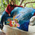 Kosrae Constitution Day Quilt Humpback Whale Tropical Flowers LT05 - Polynesian Pride