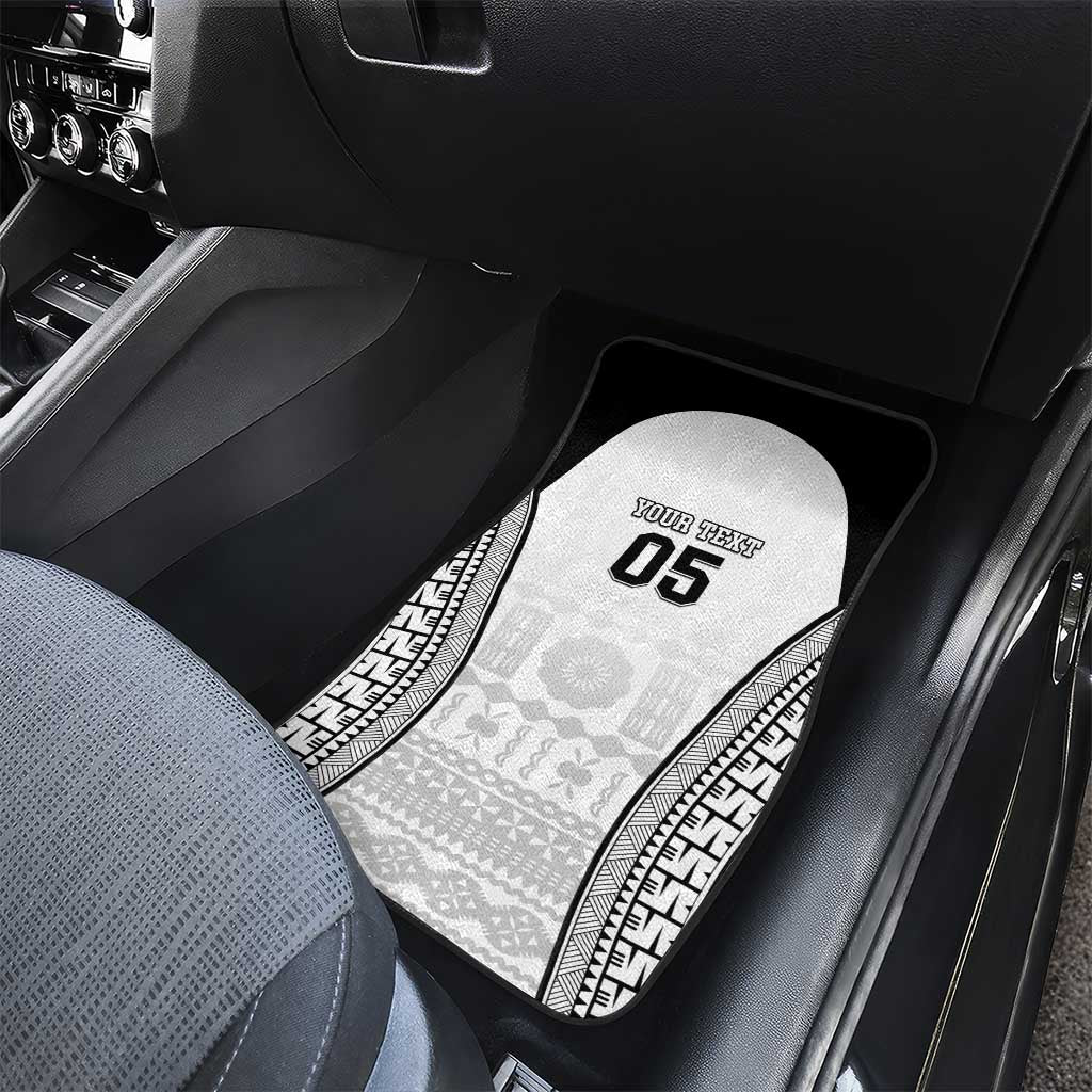 Fiji Tapa Football Car Mats Sporty Style